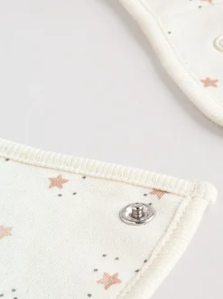 neutre - Combinaison de nuit bébé, Body, Bonnet et Bavoirs bébé Ensemble 4 Pièces (0-9mois)