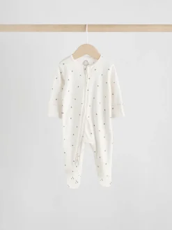 neutre - Dors-bien bébé à fermeture éclair bidirectionnelle (0-2ans)