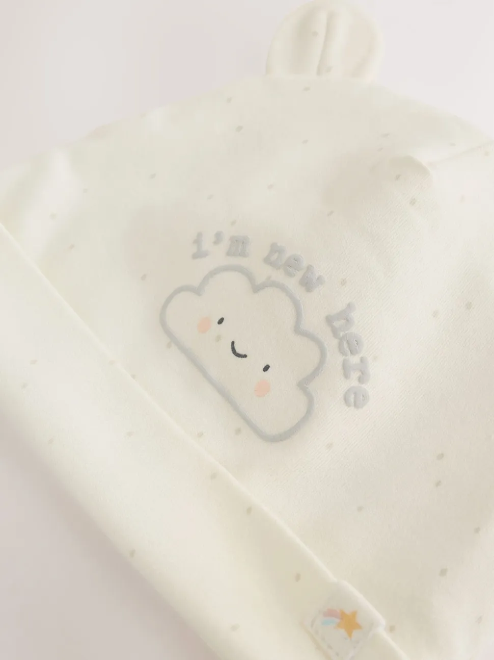 neutre - Ensemble Im New Here Combinaison de nuit et Chapeau (0-9mois)