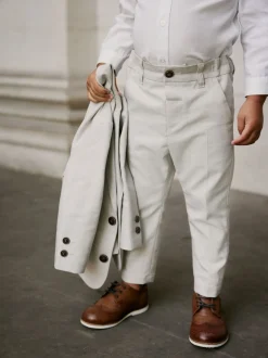 neutre - Ensemble pantalon blazer et nœud papillon (3mois à9ans)