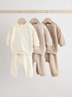 neutre - Ensemble sweat et jogging bébé 6 pièces (0mois-3ans)