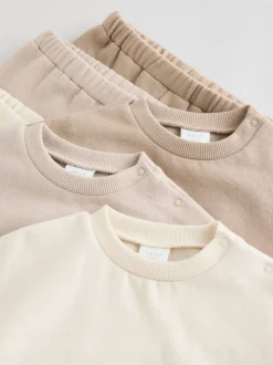 neutre - Ensemble sweat et jogging bébé 6 pièces (0mois-3ans)