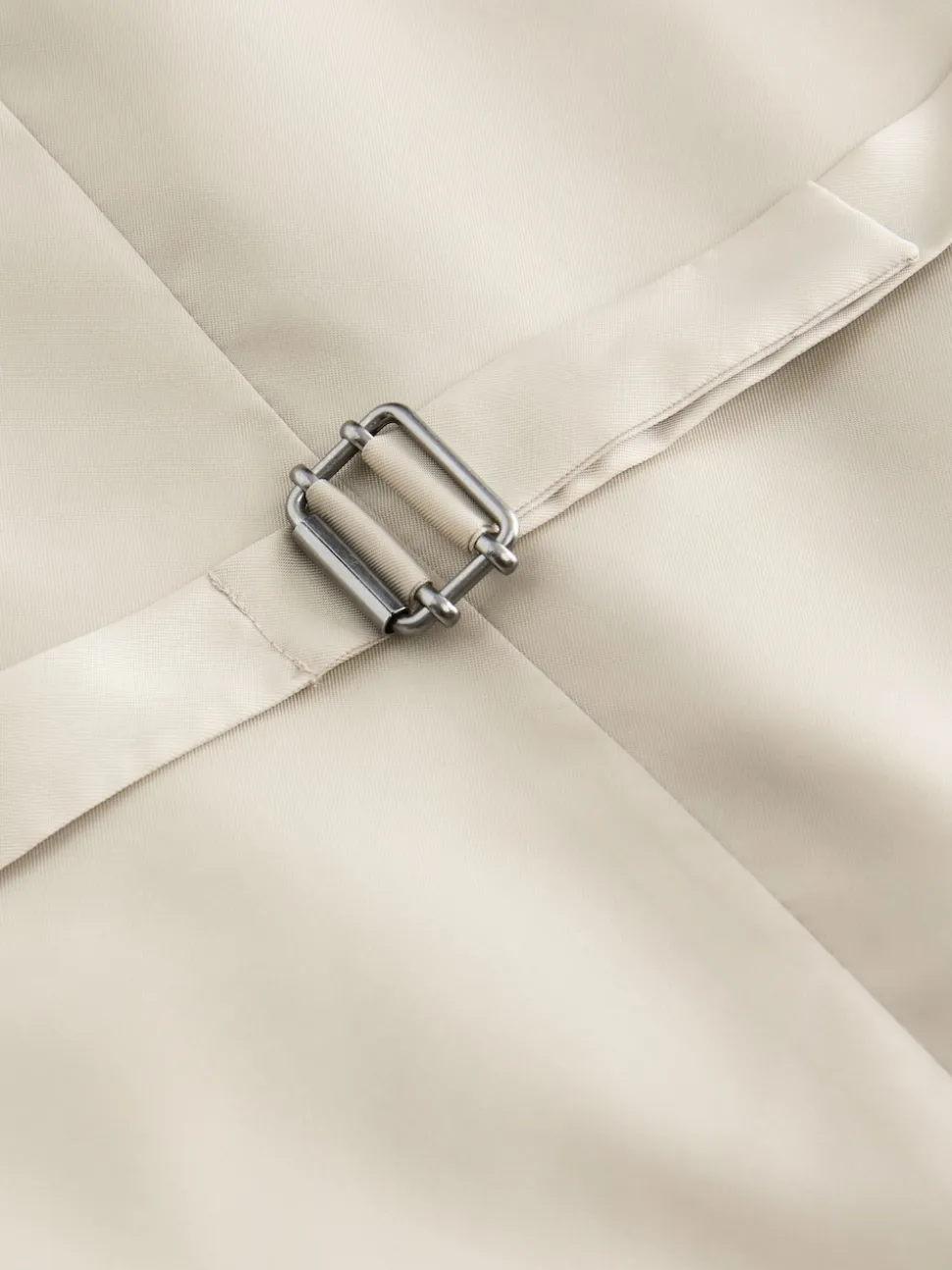 neutre - Gilet de costume Nova Fides italien coupe slim en laine Blend texturé