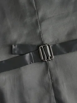 neutre - Gilet de costume en flanelle