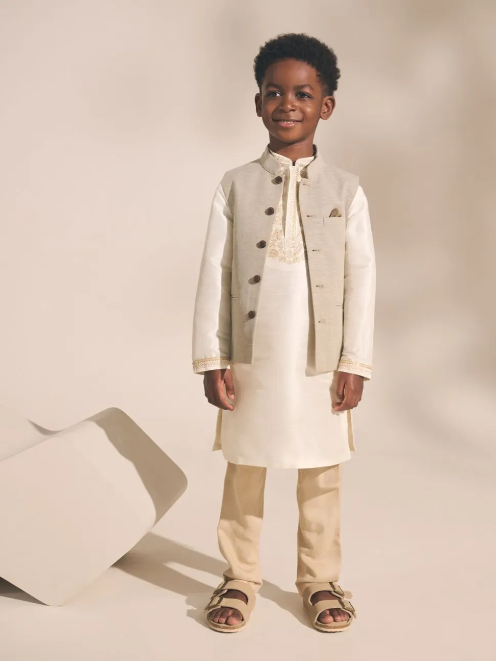 neutre - Gilet de l’Aïd (3mois-16ans)