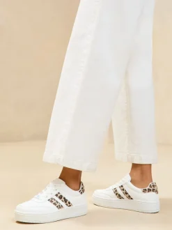 neutre - Lipsy Baskets de sport à plateforme épaisse en faux suède