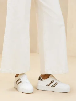 neutre - Lipsy Baskets de sport à plateforme épaisse en faux suède