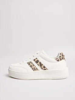 neutre - Lipsy Baskets de sport à plateforme épaisse en faux suède