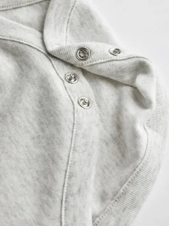 neutre - Lot de 5 bodies bébé à manches longues Essential