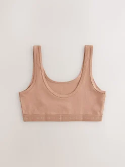 neutre - Lot de 3 crop tops (5-16 ans)