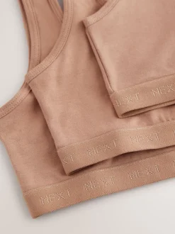 neutre - Lot de 3 crop tops (5-16 ans)