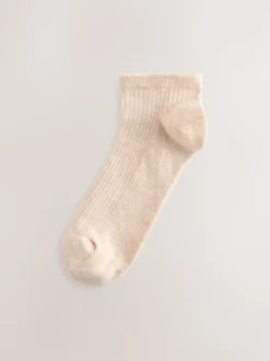 neutre - Lot de 4 paires de chaussettes de sport côtelées