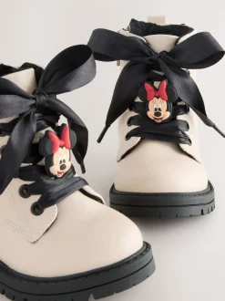 neutre - Minnie Mouse bottines à lacets avec nœud