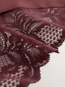 neutre - No VPL Lace Back Briefs 5 Pack