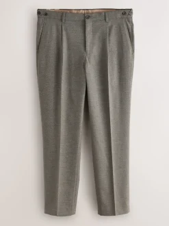 neutre - Pantalons fuselés à coupe standard, élégants, texturés doux au toucher