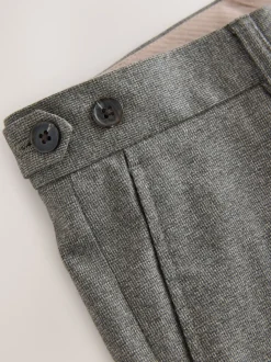 neutre - Pantalons fuselés à coupe standard, élégants, texturés doux au toucher