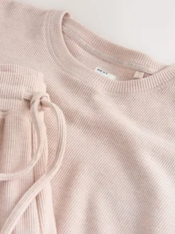 neutre - Pyjama à manches longues Cosy Waffle