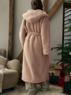 neutre - Robe de chambre en peluche