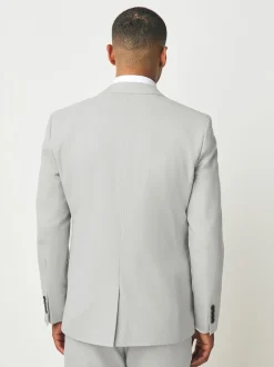 neutre - Slim Fit (Slim Fit) - Veste de costume texturée