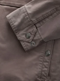 neutre - Veste zippée doublée de peau de mouton