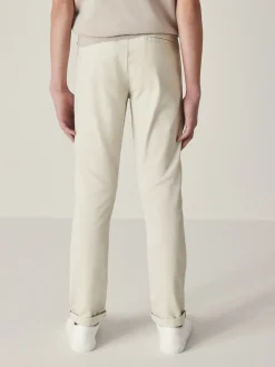 Neutre écru - Pantalon chino extensible (3-17ans)