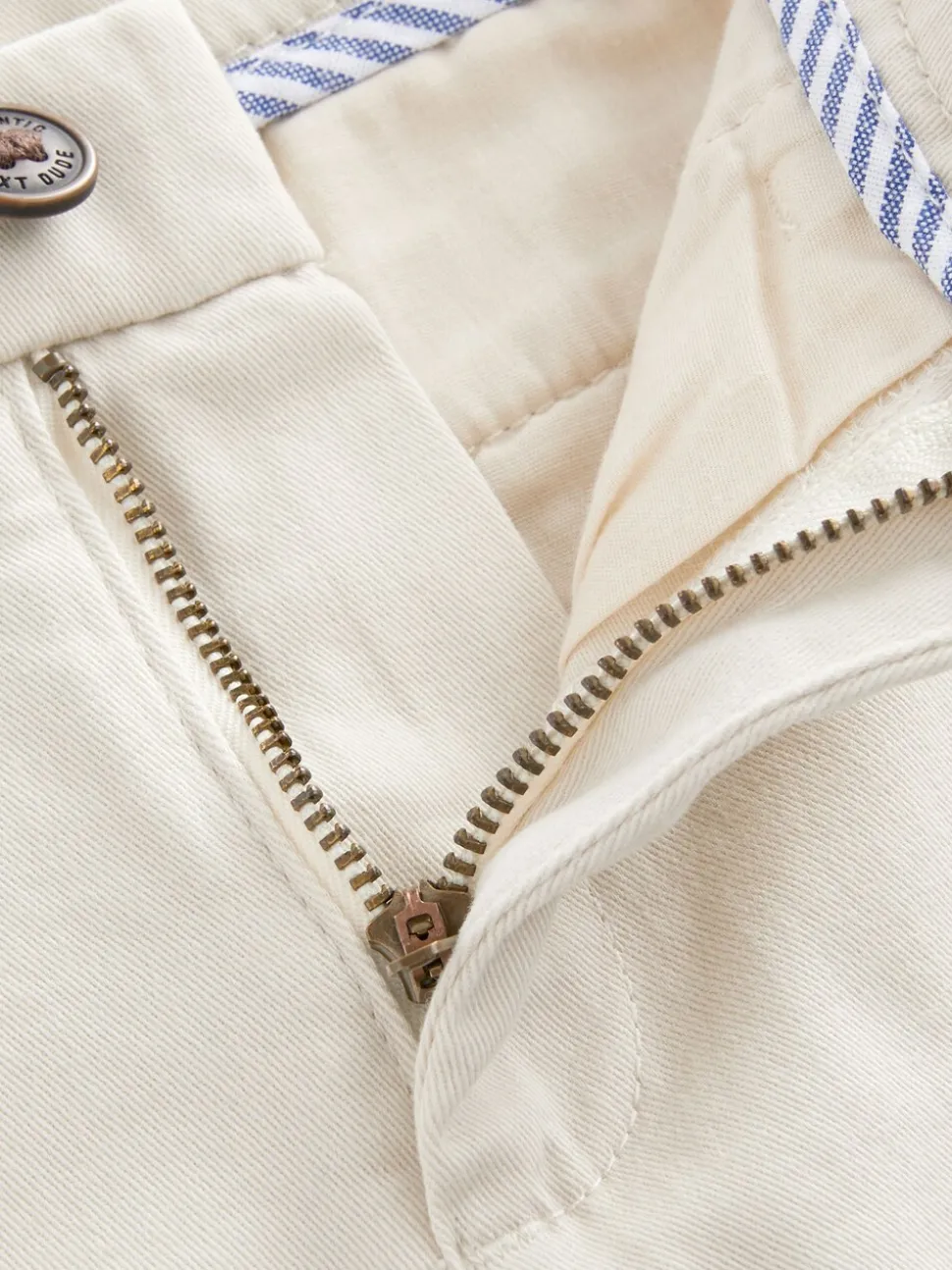 Neutre écru - Pantalon chino extensible (3-17ans)