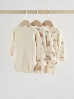 Neutre Hamish - Lot de 3 bodies bébé à manches longues
