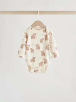 Neutre Hamish - Lot de 3 bodies bébé à manches longues