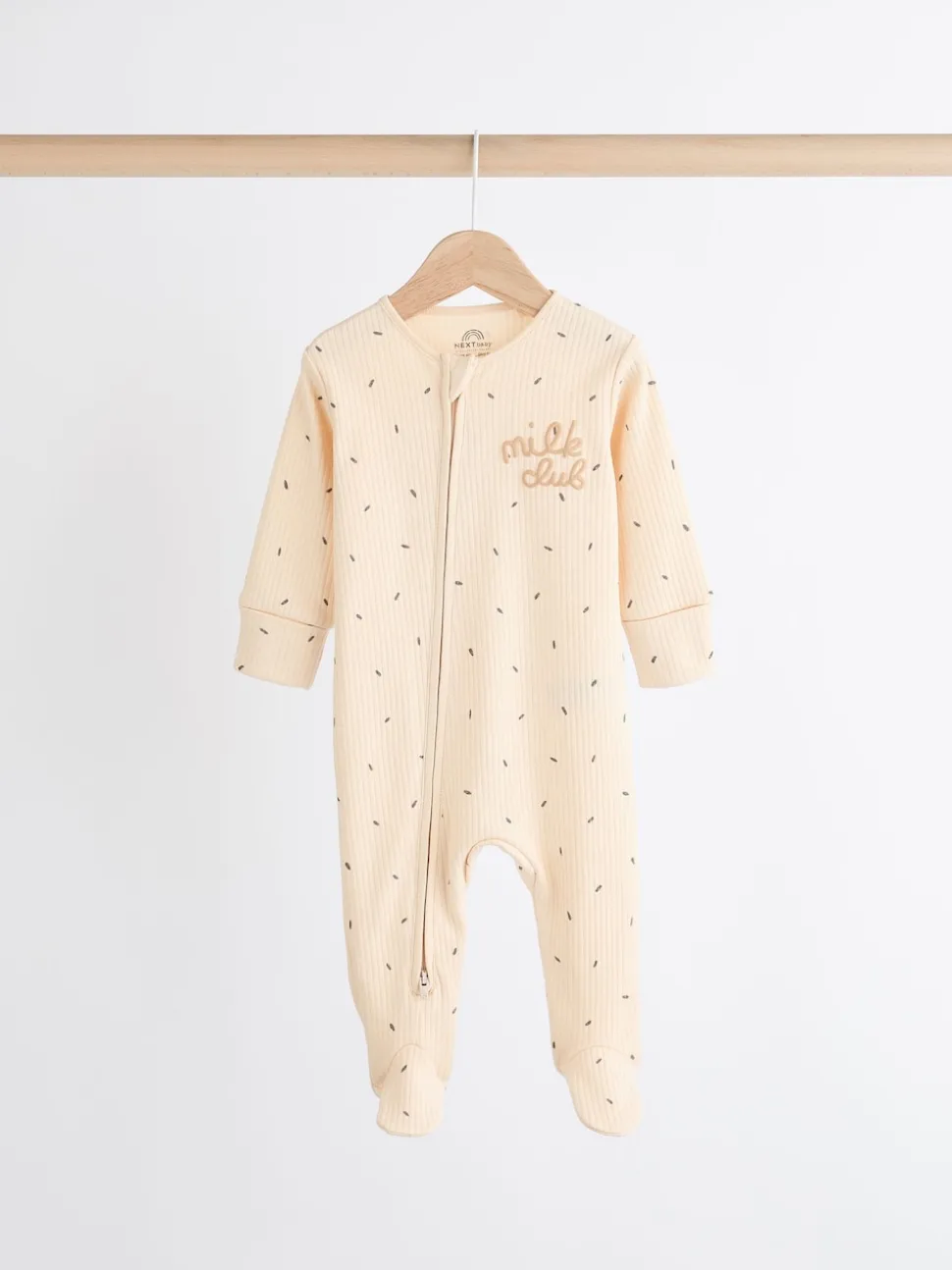 Neutre Milk Club - Lot de 3 dors-bien bébé à fermeture éclair bidirectionnelle 100 % coton (0mois -2ans)