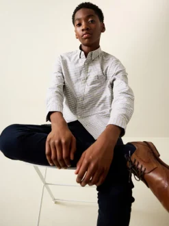 Neutre vichy - Chemise Oxford (3-16ans)