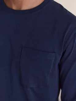 Neutre/Marine - Lot de 2 pyjamas à manches courtes en jersey à carreaux