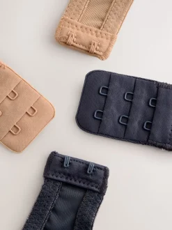 Neutre/Marine - Lot de 2 soutiens-gorge push-up pigeonnants en dentelle