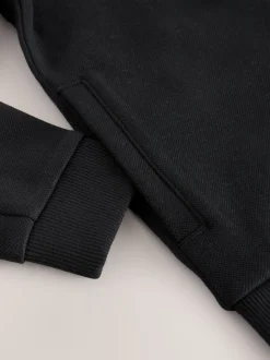 New Noir - Ensemble veste bomber en jersey élégant et jogging (3-16ans)