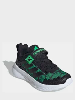 Noir - adidas Minecraft Forarun 4.0 Baskets enfant