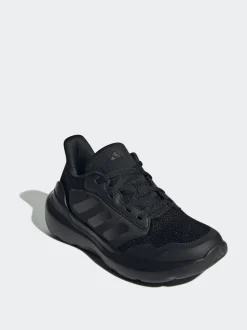 Noir - adidas Tensaur Run 2.0 Baskets Dentelle Junior