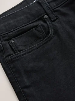 Noir - Ajustement droit - Jean Motionflex