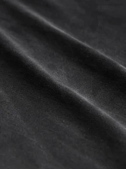 Noir - Ajustement droit - Pantalon chino stretch