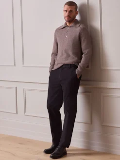 Noir - Ajustement droit - Pantalon chino Ultimate