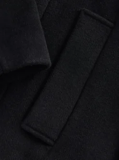 Noir - Ajustement régulier - Caban N.premium doux au toucher en laine