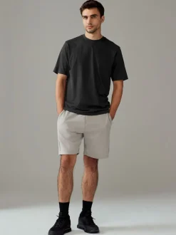 Noir - Ajustement régulier - Lot de t-shirts essentiels en coton 6