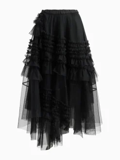 Noir - Allsaints Jen Tulle Jupes