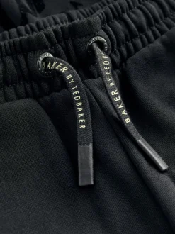 Noir - Baker by Ted Baker Ensemble 2 pièces à Imprimé floqué sweat carré et Joggings à poignets