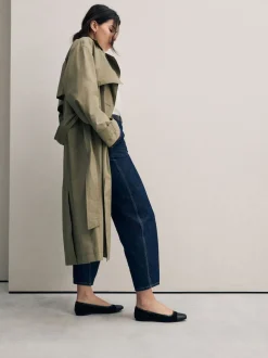 Noir - Ballerines à bout carré