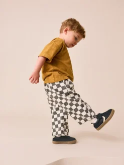 Noir - Baskets à lacets élastiques à fermeture tactile