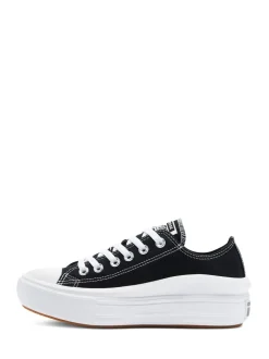 Noir - Baskets à plateforme Converse All Star Move Chuck Ox