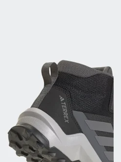 Noir - Baskets adidas Terrex Ax4r Mid randonnée enfant