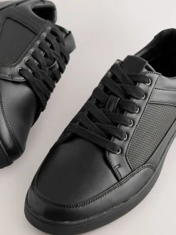 Noir - Baskets casual chic