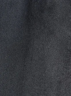 Noir - Blazer slim à double boutonnage en velours