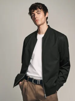 Noir - Blouson bomber élégant