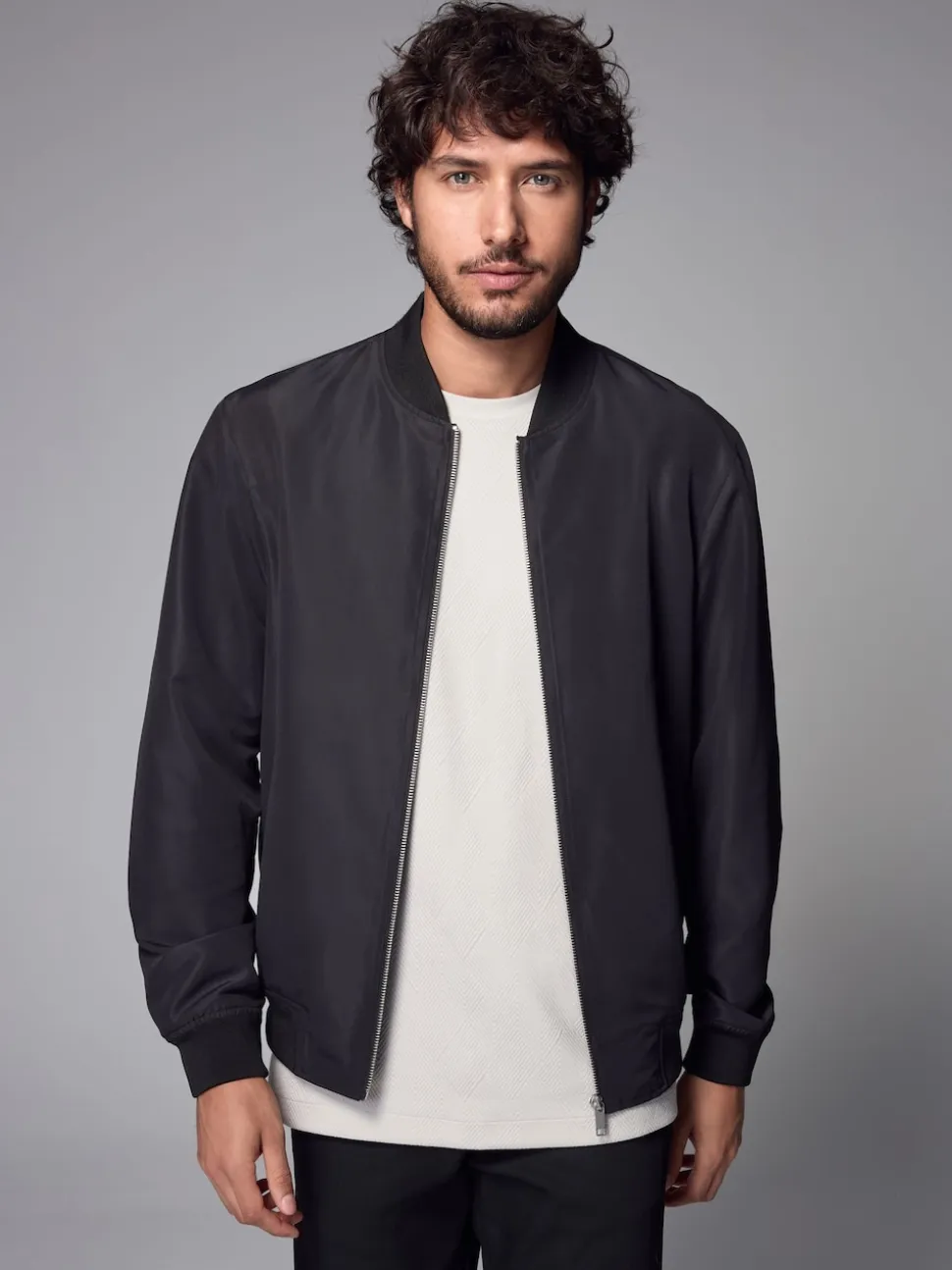 Noir - Blouson imperméable